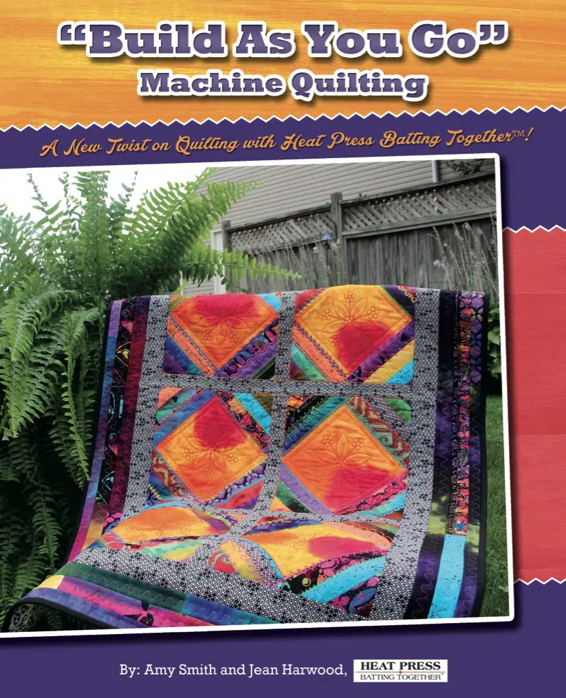 "Build As You Go" Machine Quilting Book