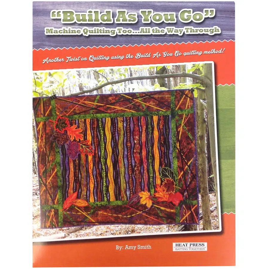 "Build As you Go" Machine Quilting TOO...All the Way Through