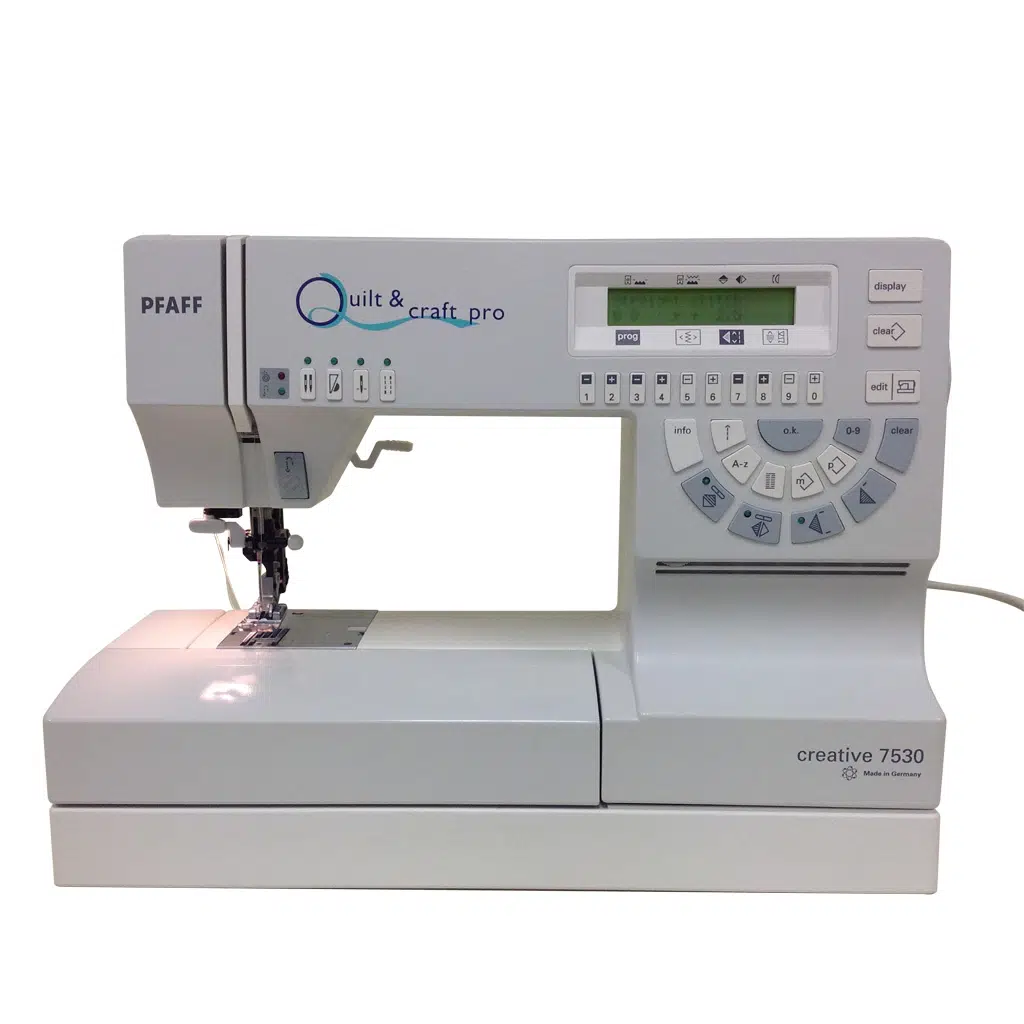 Pfaff Creative 7530 Quilt and Craft Pro with IDT~Reconditioned with full 1-year  Warranty - Image 3
