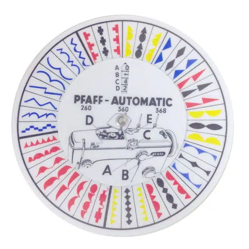 Pfaff Embroidery Design Dial for 260