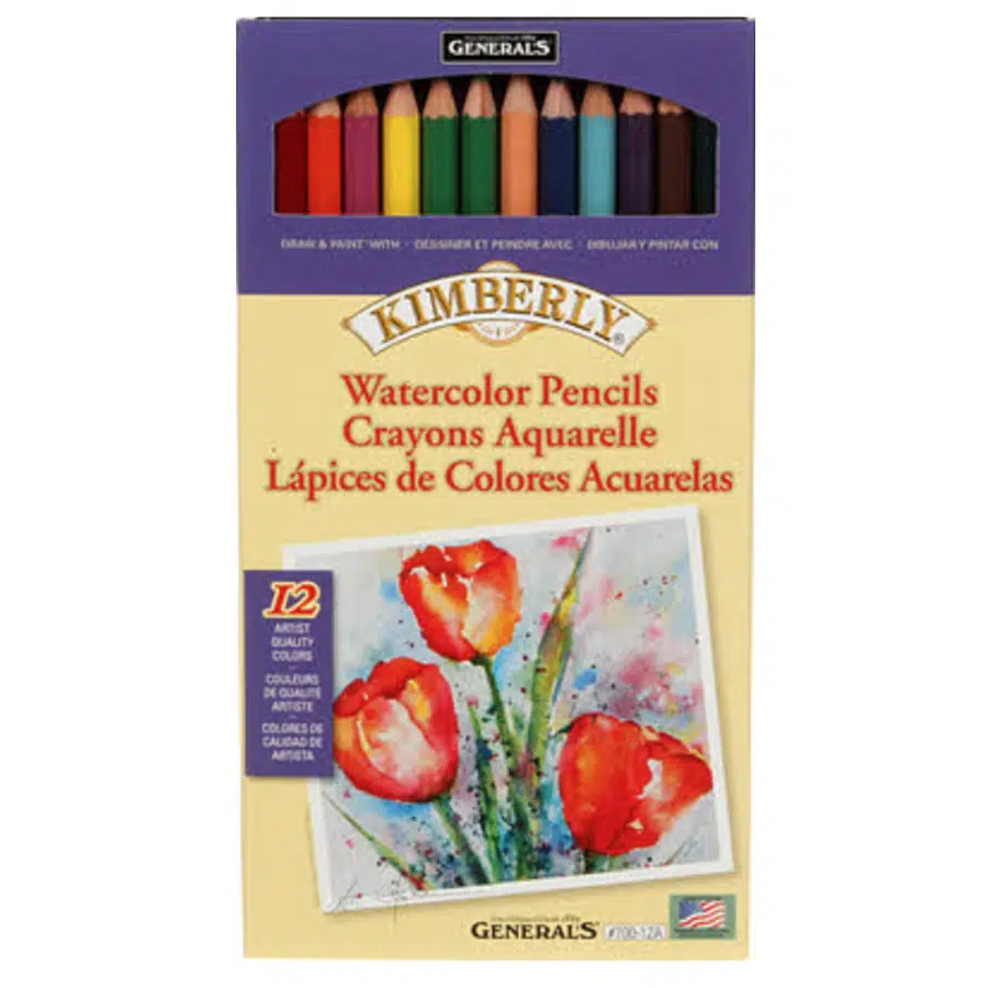 Watercolor Pencils-12 color assortment