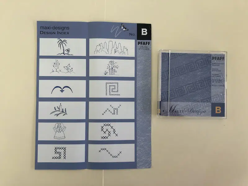 Pfaff Creative Card ~Maxi Design B