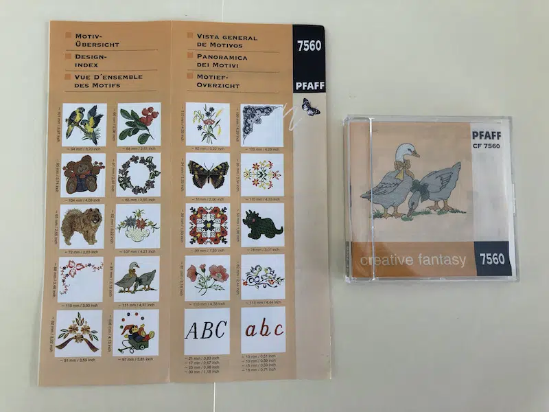 Pfaff Creative Card ~7560 - Image 2