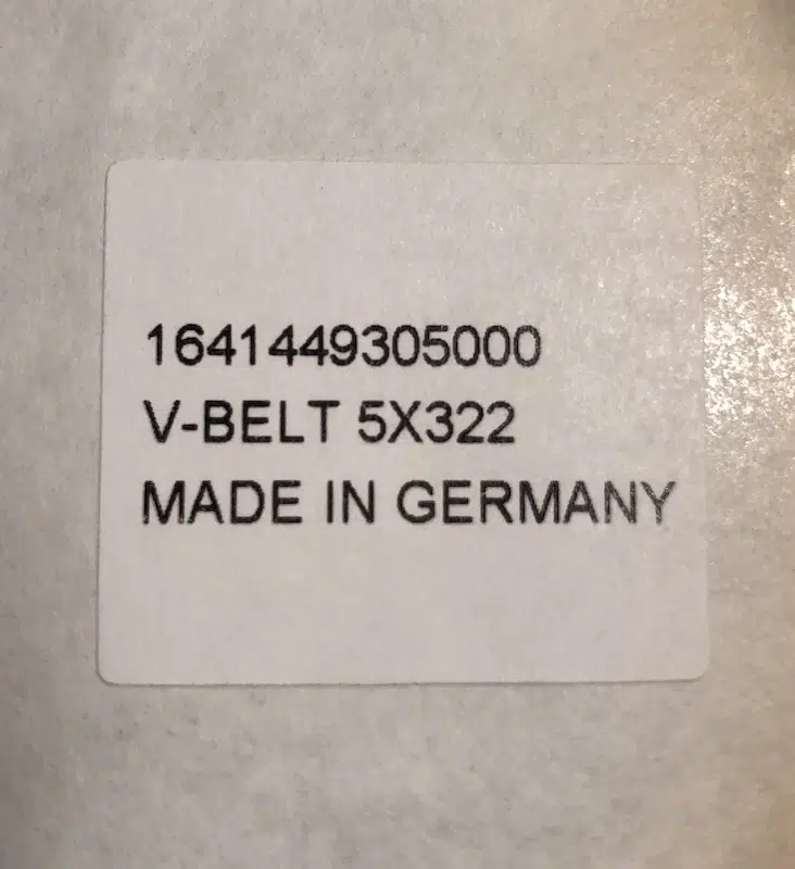 Motor belt (V Belt) Pfaff 230,60,139,339 - Image 3