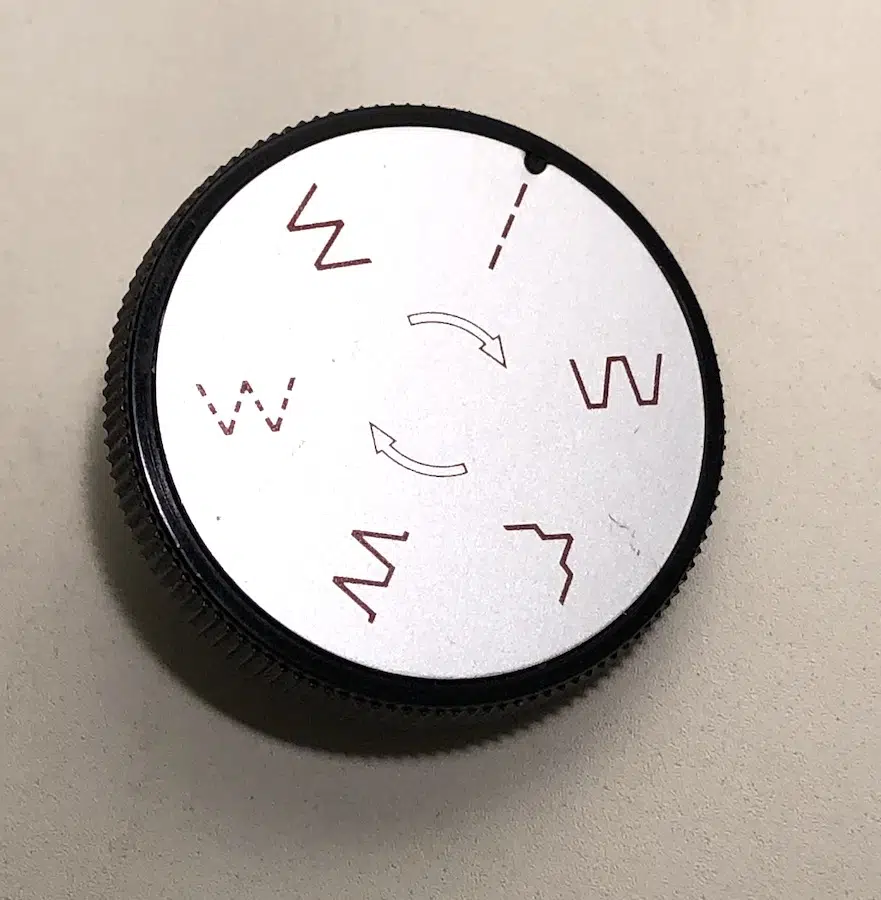 Stitch Selector Dial~Pfaff 297