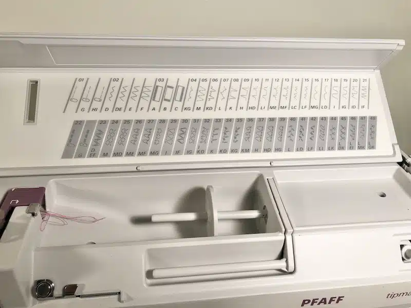 Pfaff Tipmatic 1151 with IDT, 1 year warranty~Beautiful! - Image 7