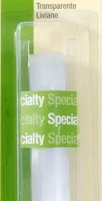 Clear Elastic 3/8 inc