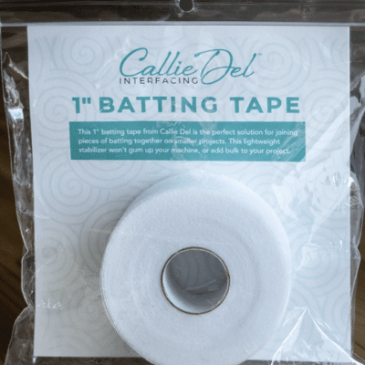 Callie Dell Fusible Batting Tape~1" x 30 Yards
