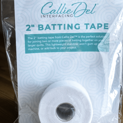 Callie Dell Fusible Batting Tape~2" x 30 Yards