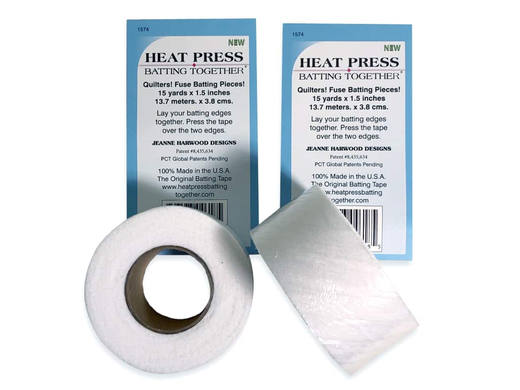 Heat Press Batting Tape 1 1/2″ Wide~2 pack