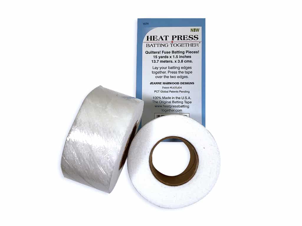 Heat Press Batting Tape 1 1/2 Wide~2 pack